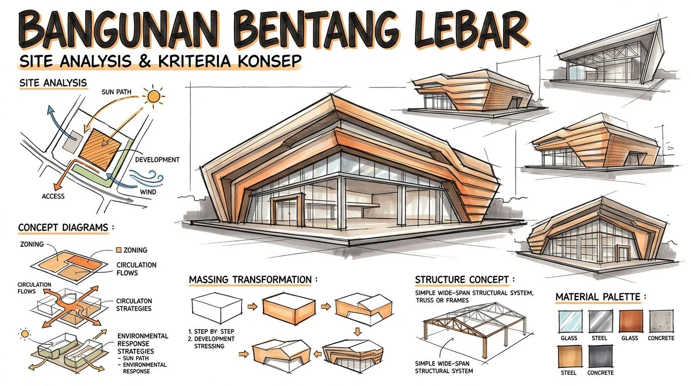 Kriteria Perancangan sebagai dasar konsep showroom 