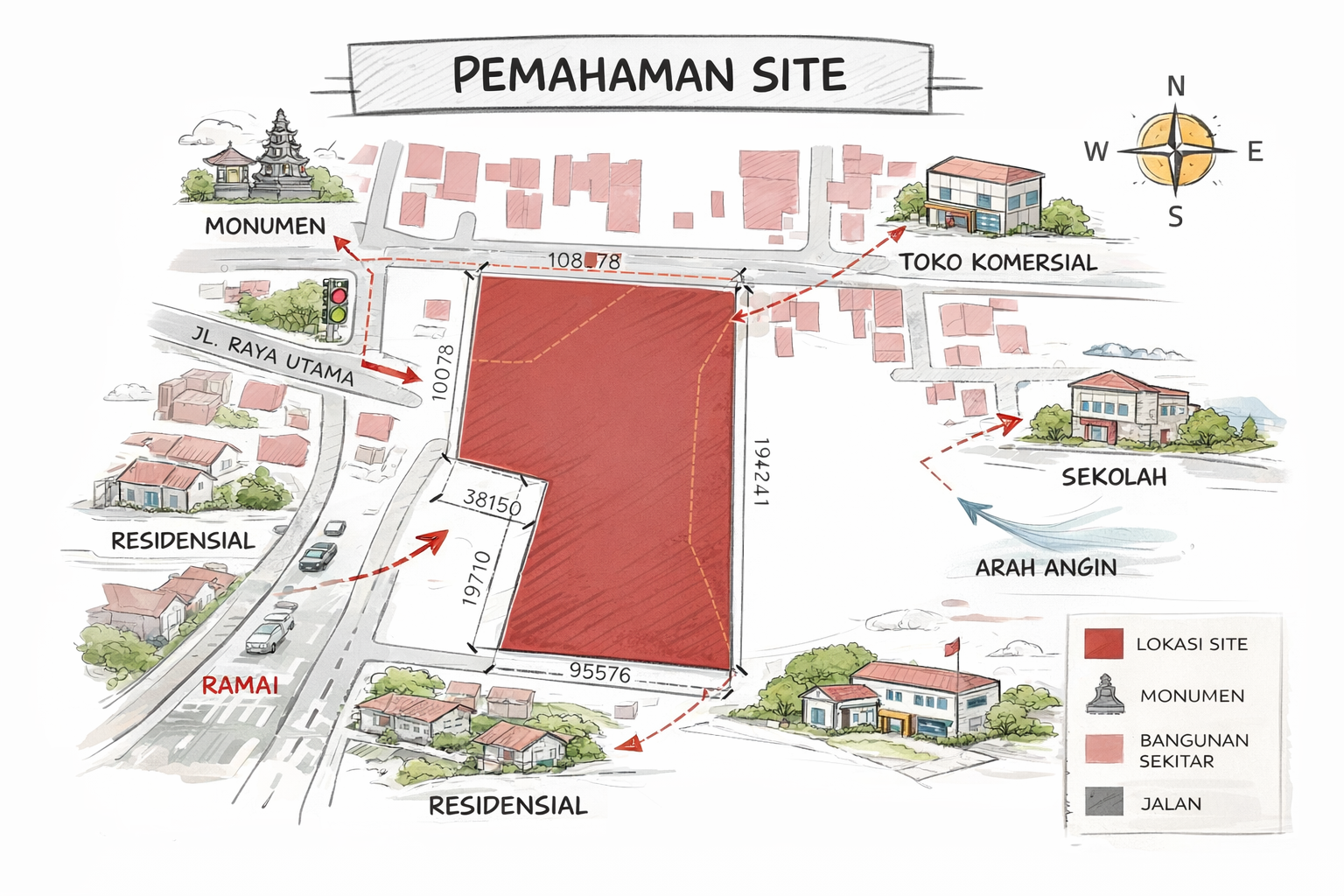 Pemahaman dan analisis site