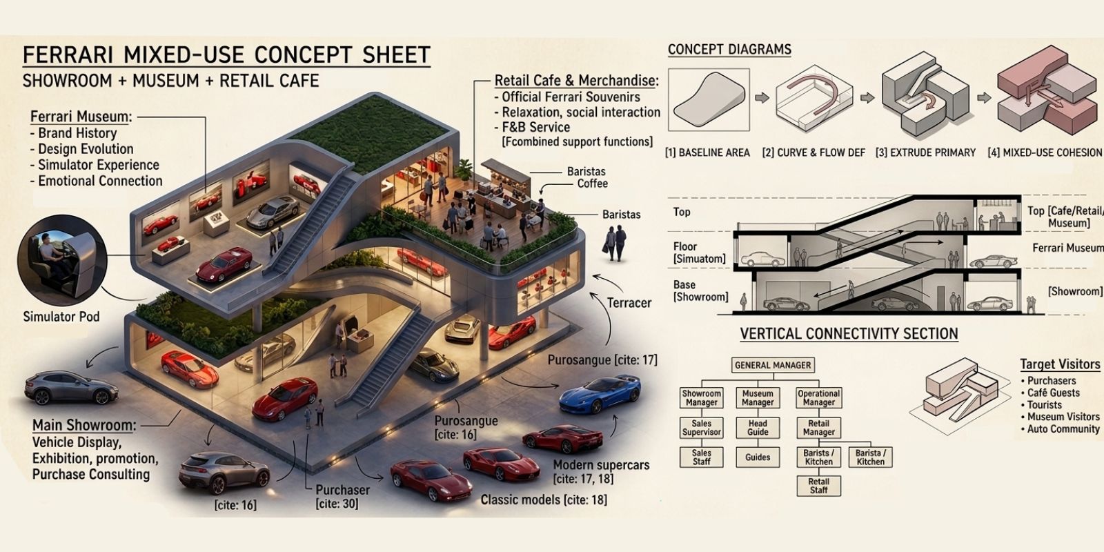 House of Ferrari : Programming, Criteria, and Concepts