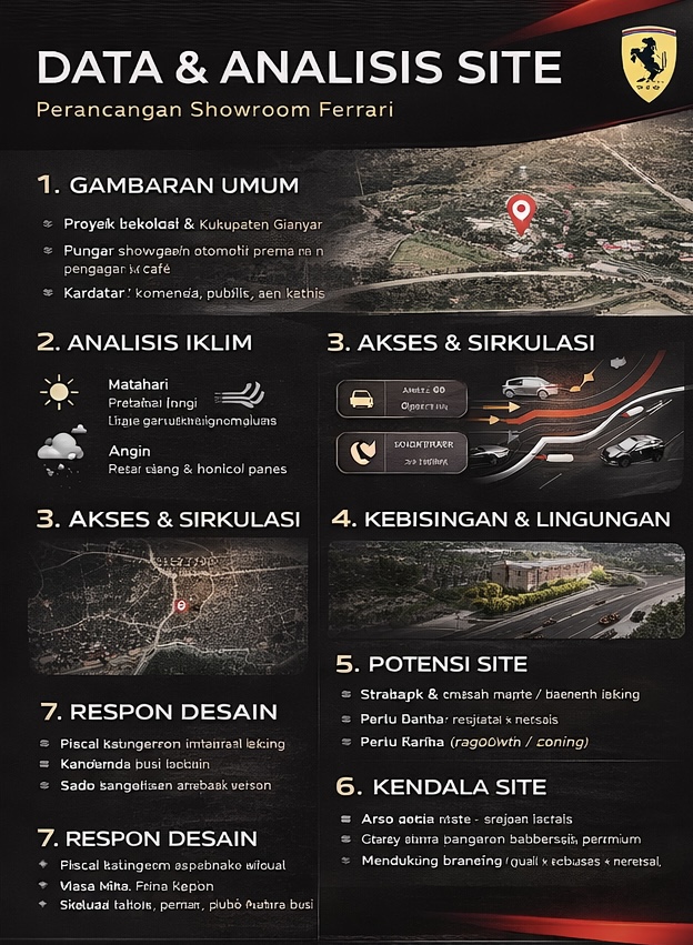 Data and Analysis Site Showroom ferrari 