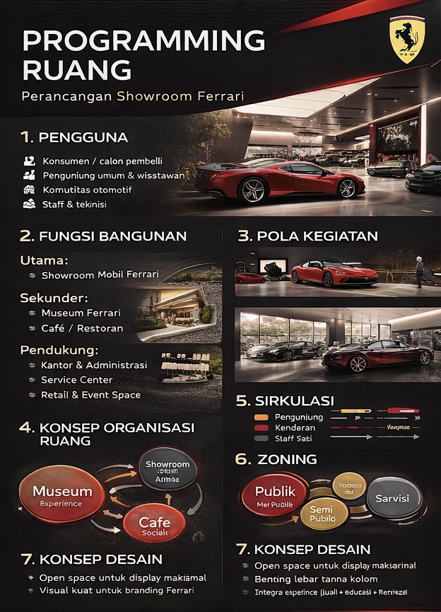 Programming Showroom Ferrari 