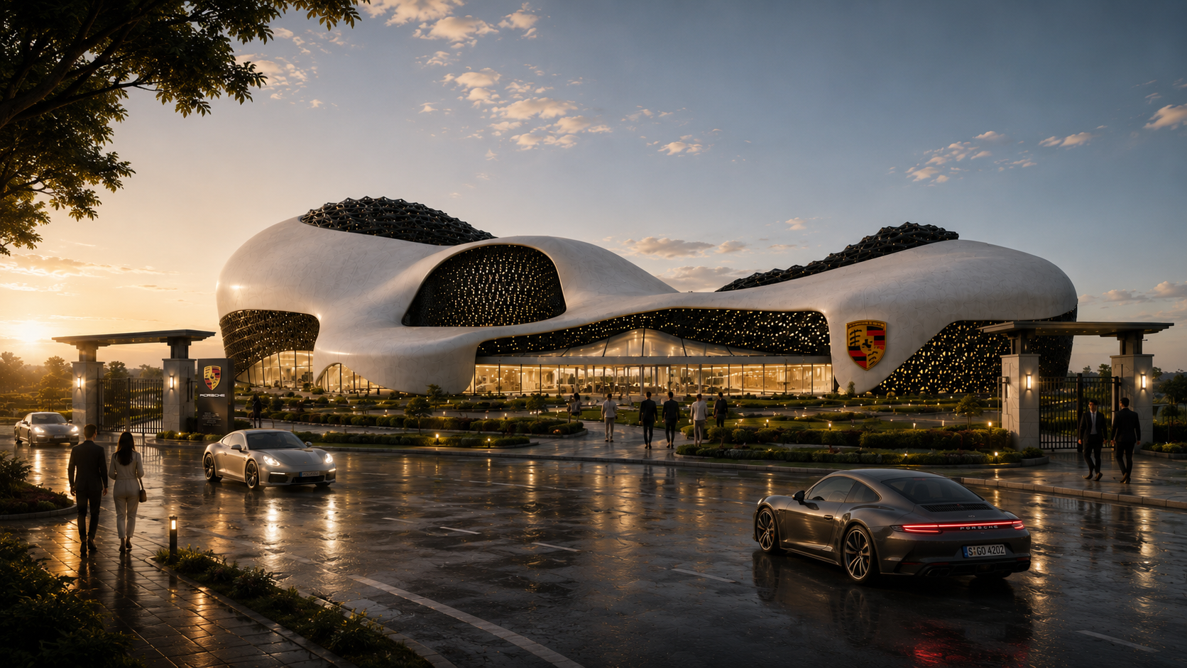 PORSCHE SHOWROOM: THE FUTURE OF AUTOMOTIVE EXPERIENCE